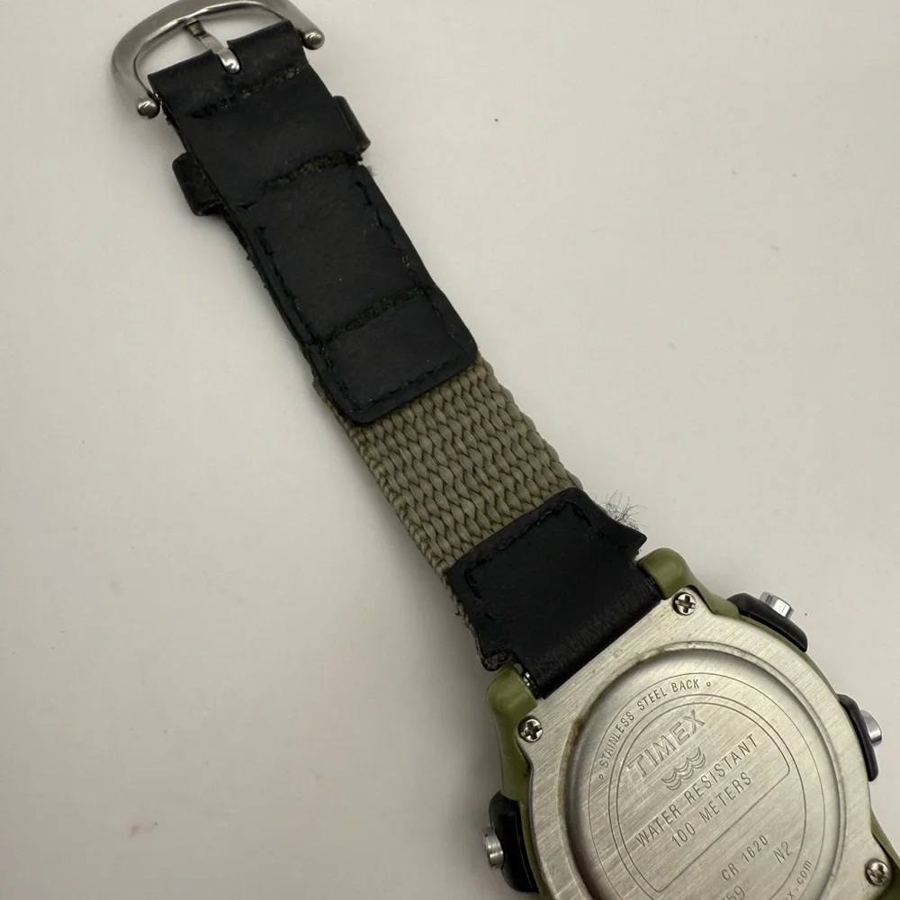 Timex Expedition Chrono Alarm Timer 41mm Digital Women's Watch (New Battery)
